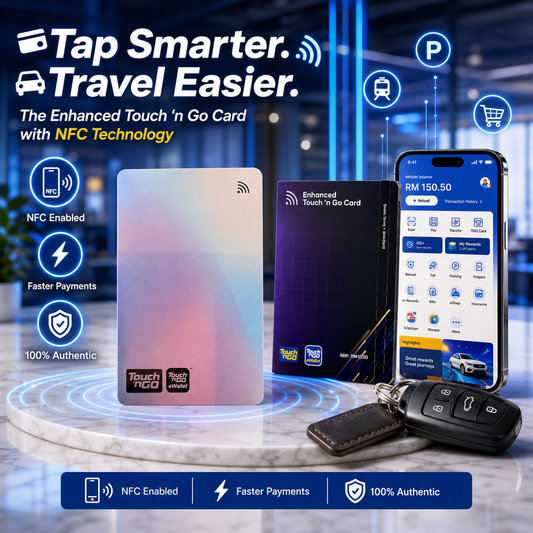 Enhanced Touch ’n Go Card (NFC) | Authentic | Brand-New | Ready Stock