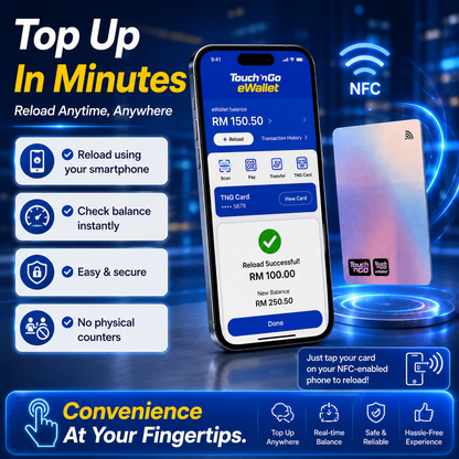 Enhanced Touch ’n Go Card (NFC) | Authentic | Brand-New | Ready Stock