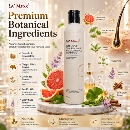 La’ Miux Intensive Scalp & Hair Fall Control Shampoo 300ml | Hair Therapy
