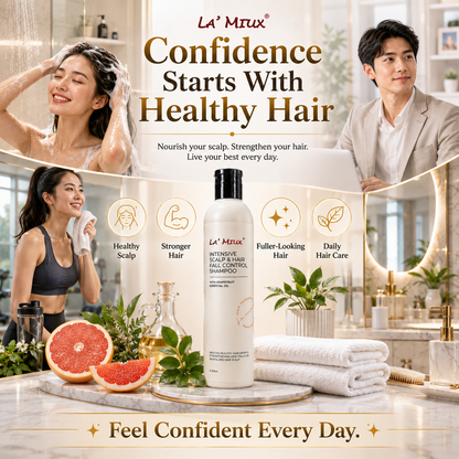 La’ Miux Intensive Scalp & Hair Fall Control Shampoo 300ml | Hair Therapy