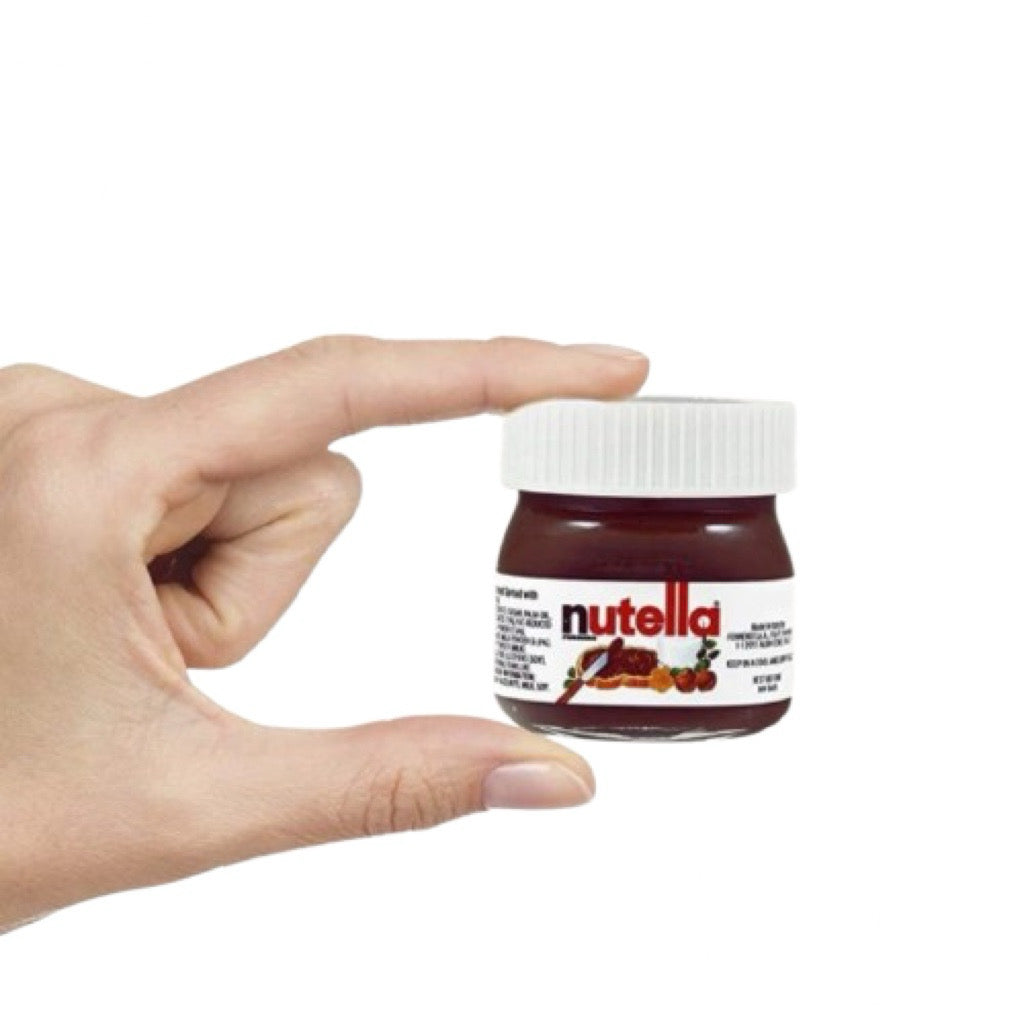 Mini Nutella 25g Pocket-Sized Chocolate Hazelnut Spread Perfect For Travel Gift