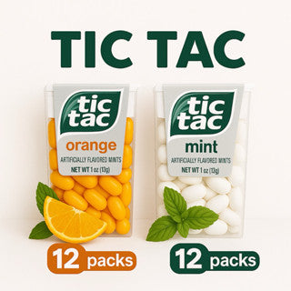 Tic Tac Twin Temptation – Orange & Mint Flavors