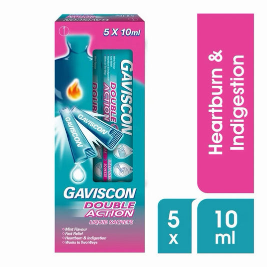 GAVISCON Double Action Liquid 10ml 5s