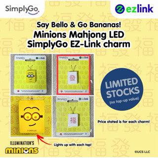 🚇✨🆕 Sanrio EZ-Link x SimplyGo Charms + Cards Collections | All Designs in One Listing 📲💳