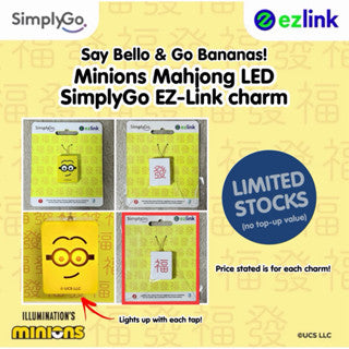 🚇✨🆕 Sanrio EZ-Link x SimplyGo Charms + Cards Collections | All Designs in One Listing 📲💳